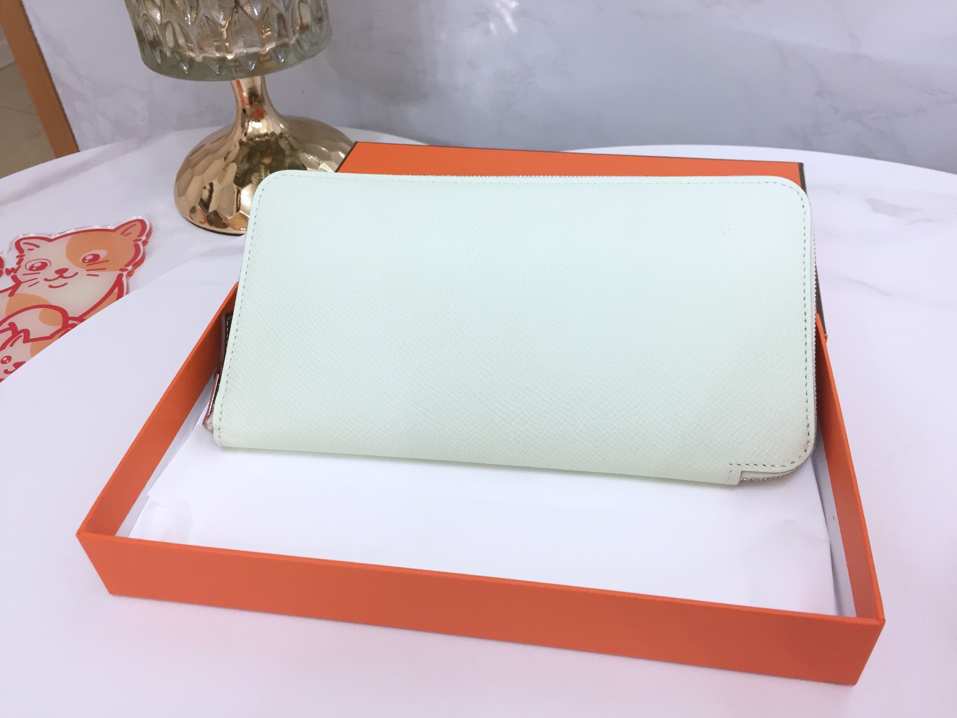 Hermes Silk'In 銀包