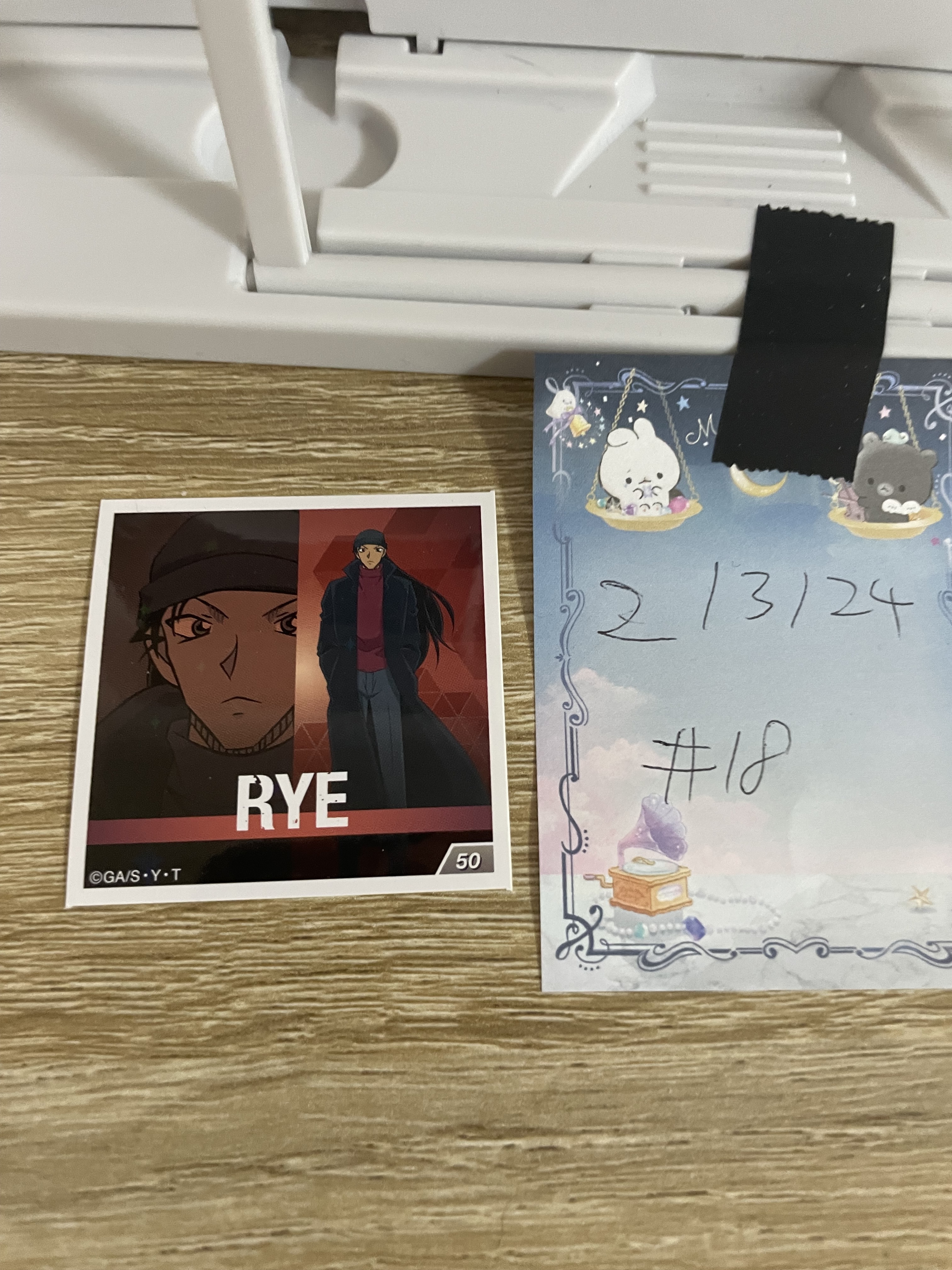 名偵探柯南   赤井  貼紙#18