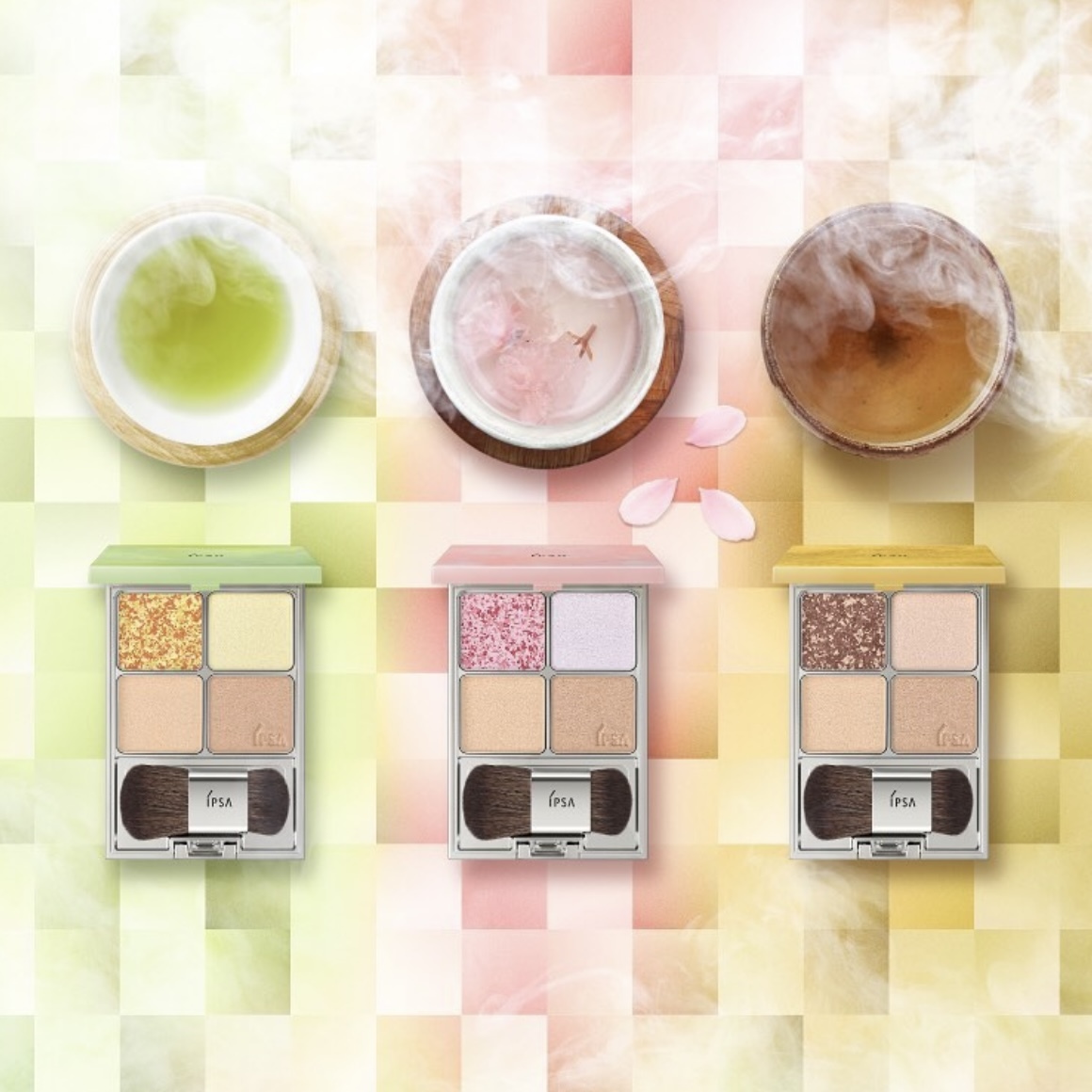 [限定] IPSA Designing Face Color Palette JT 四色透光輪廓粉盒