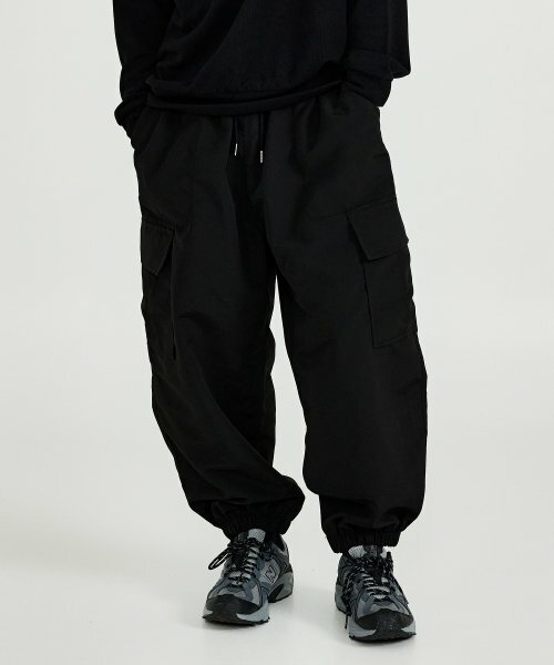 美式休閒風工裝束腿褲