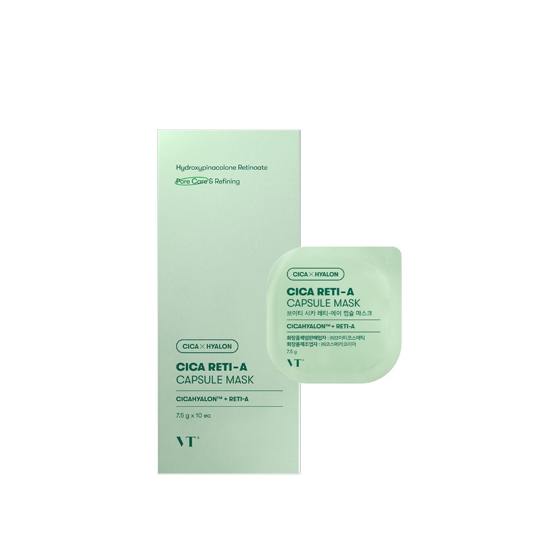 VT CICA RETI-A Capsule Mask [10Packs]