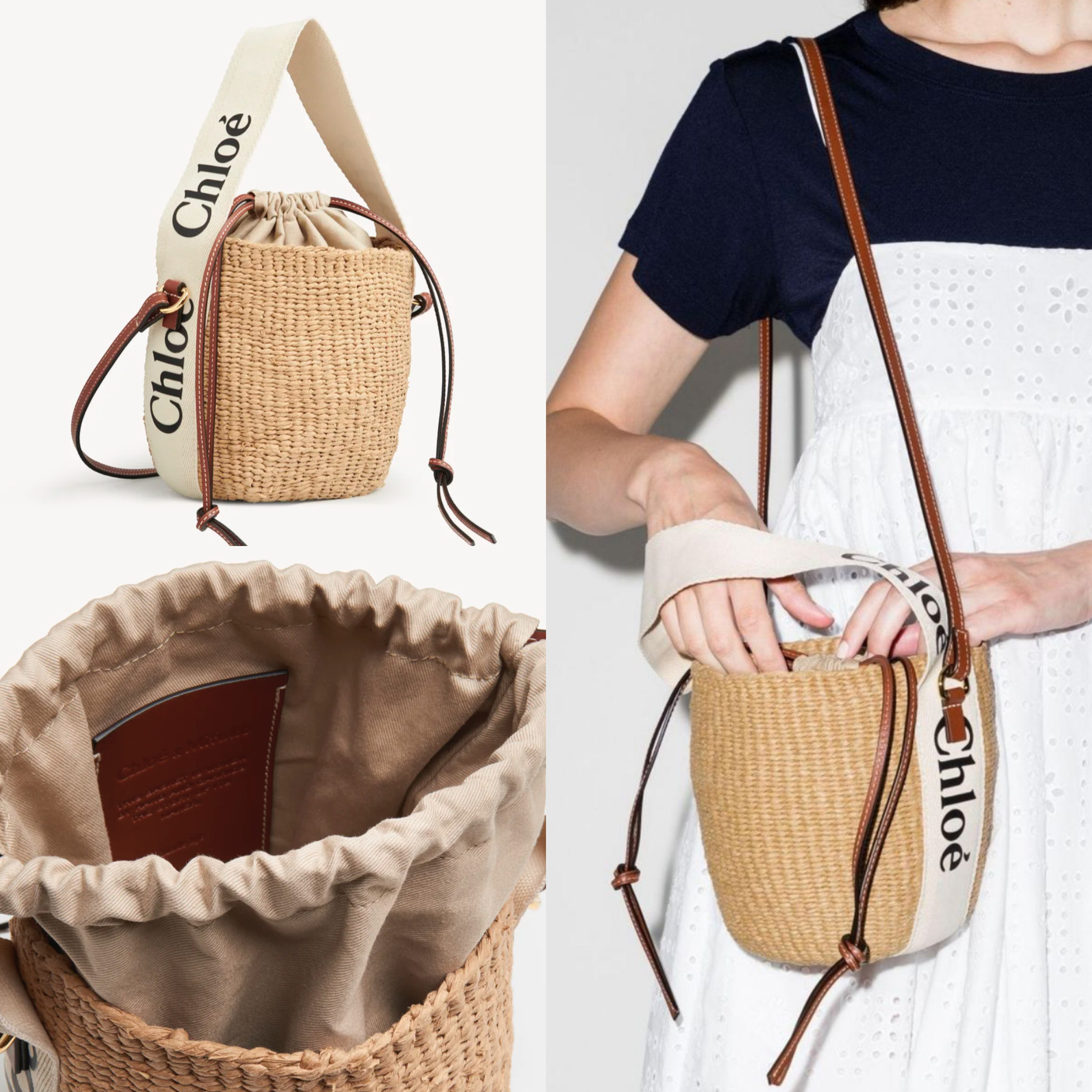［香港現貨］Chloe Woody Basket