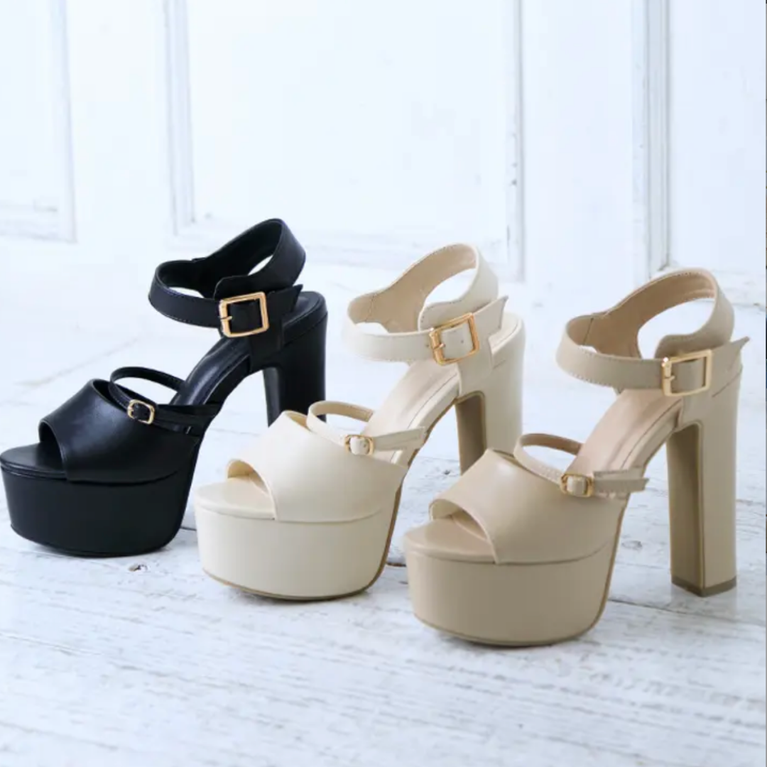 [GBCC] 高跟綁帶涼鞋