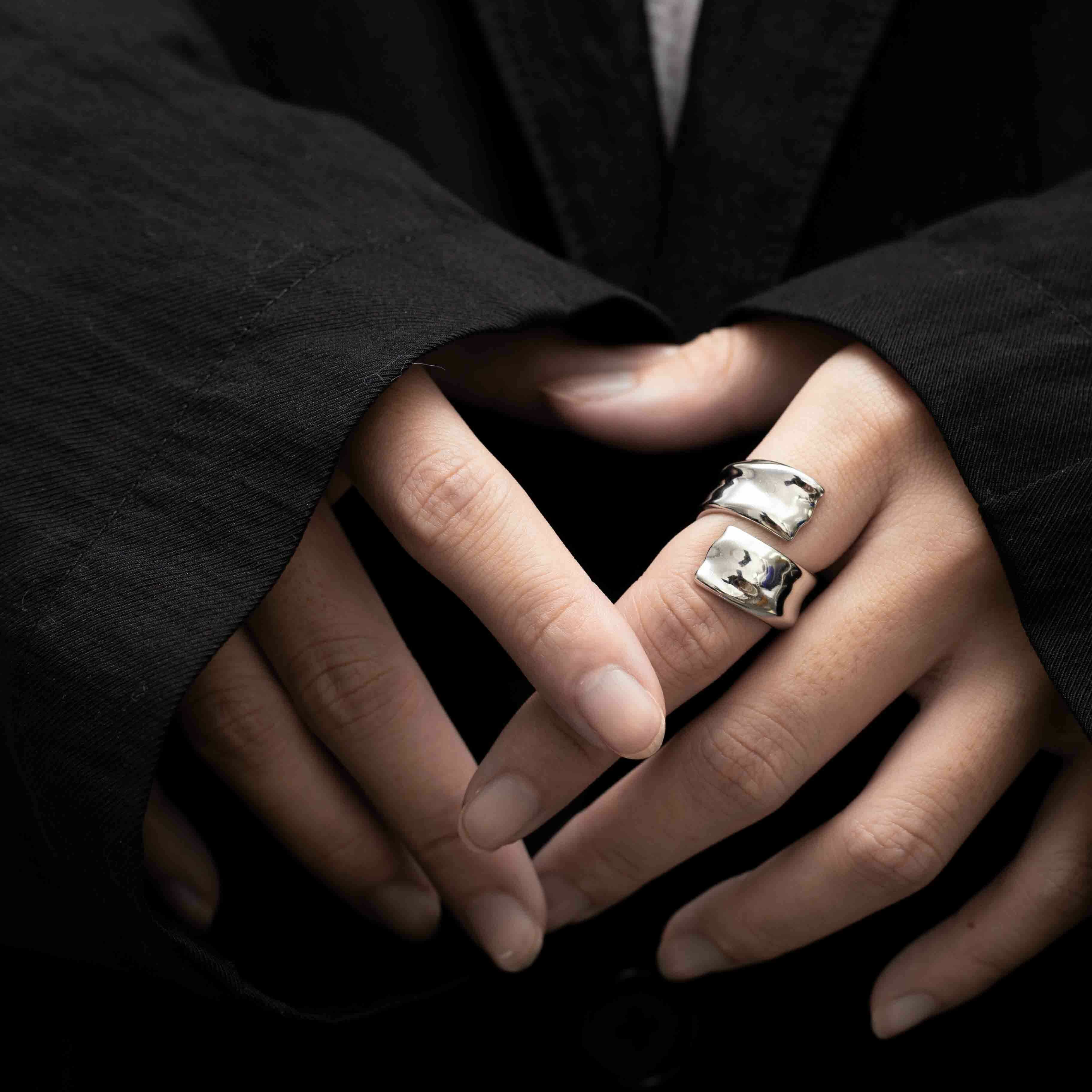 RECOVERY Ripple Wave Rings 波紋戒指