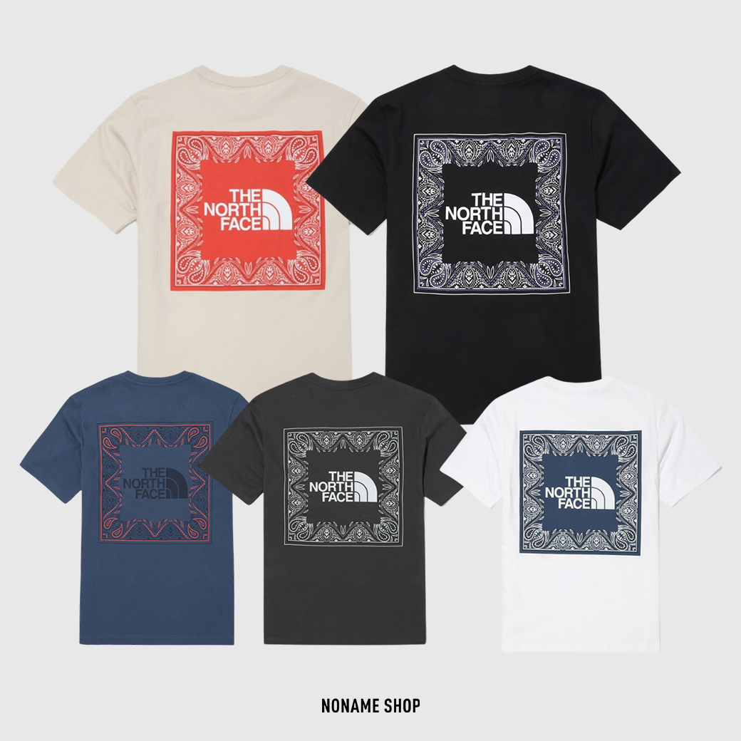 THE NORTH FACE TNF 北臉 腰果花 印花 短T 五色 (男款)