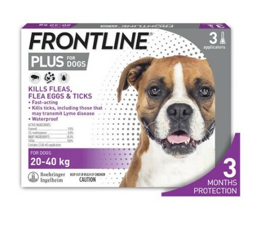 FRONTLINE PLUS (大型犬用20-40KG)