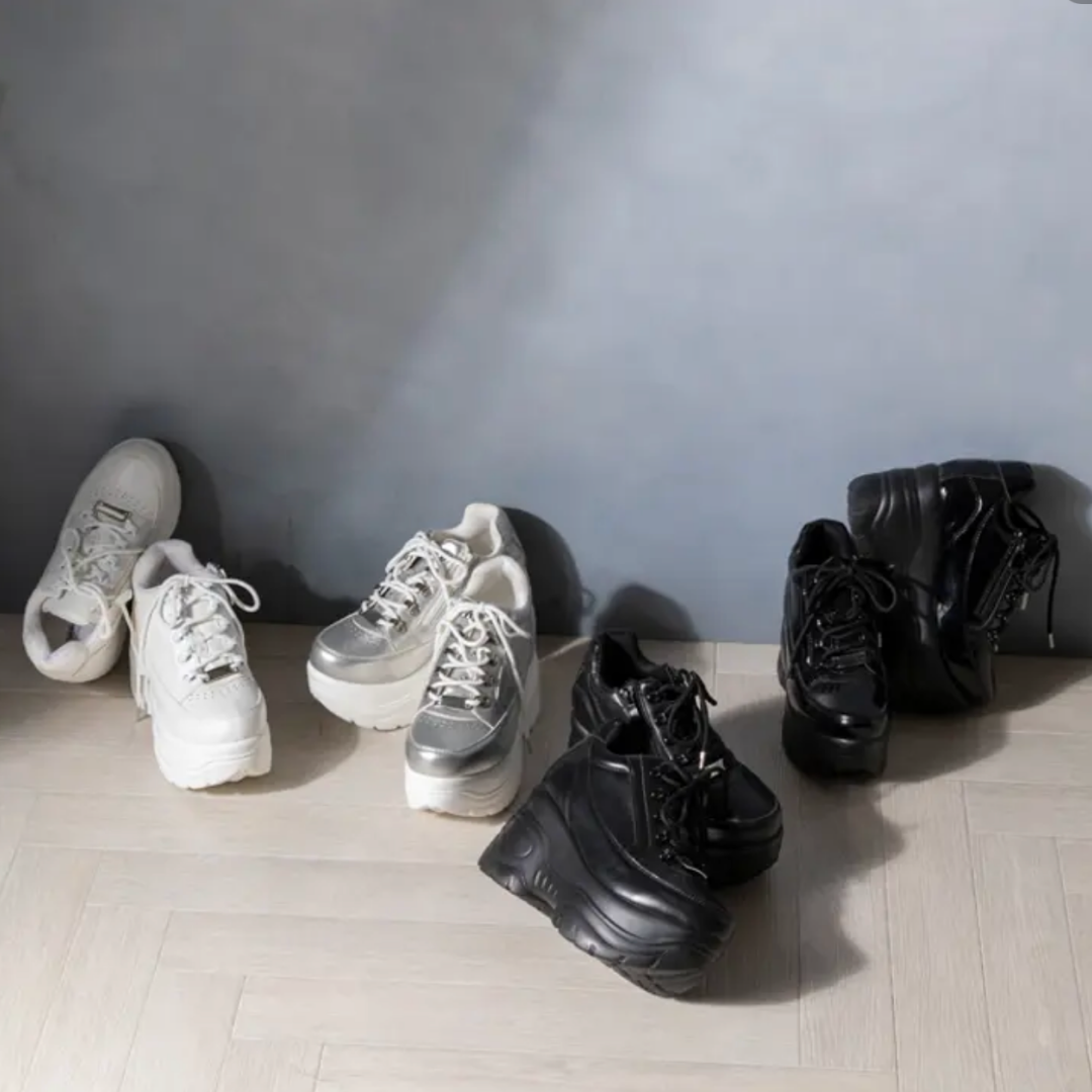 [GBCC] 9cm 厚底坡跟運動鞋