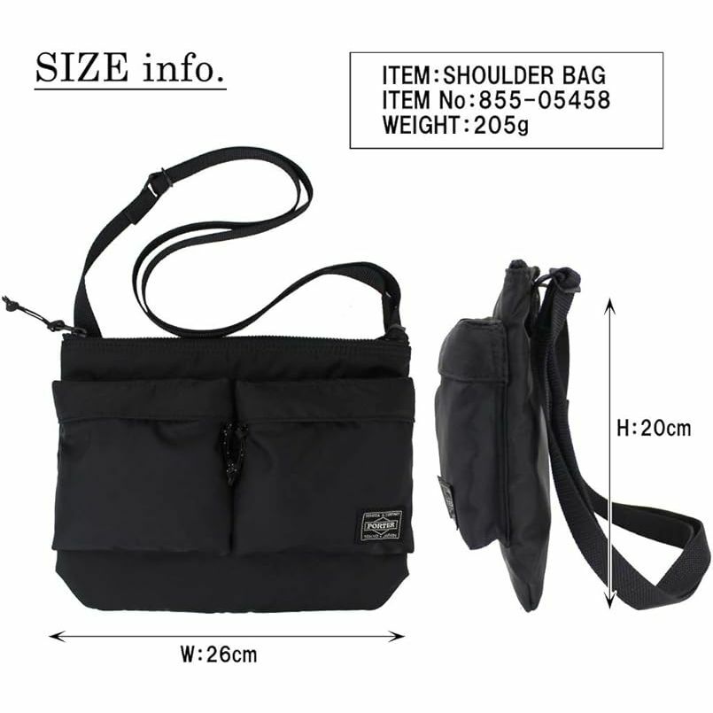 💥日本直送】Porter Tokyo - PORTER FORCE SHOULDER BAG 單肩包 斜揹