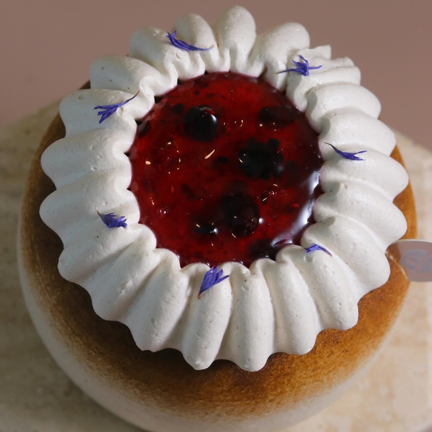 日本茶粋堂伯爵茶莓果蛋糕