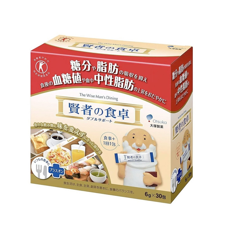 日本大塚 賢者の食卓的膳食纖維（阻隔澱粉質和油脂吸收）30包/盒