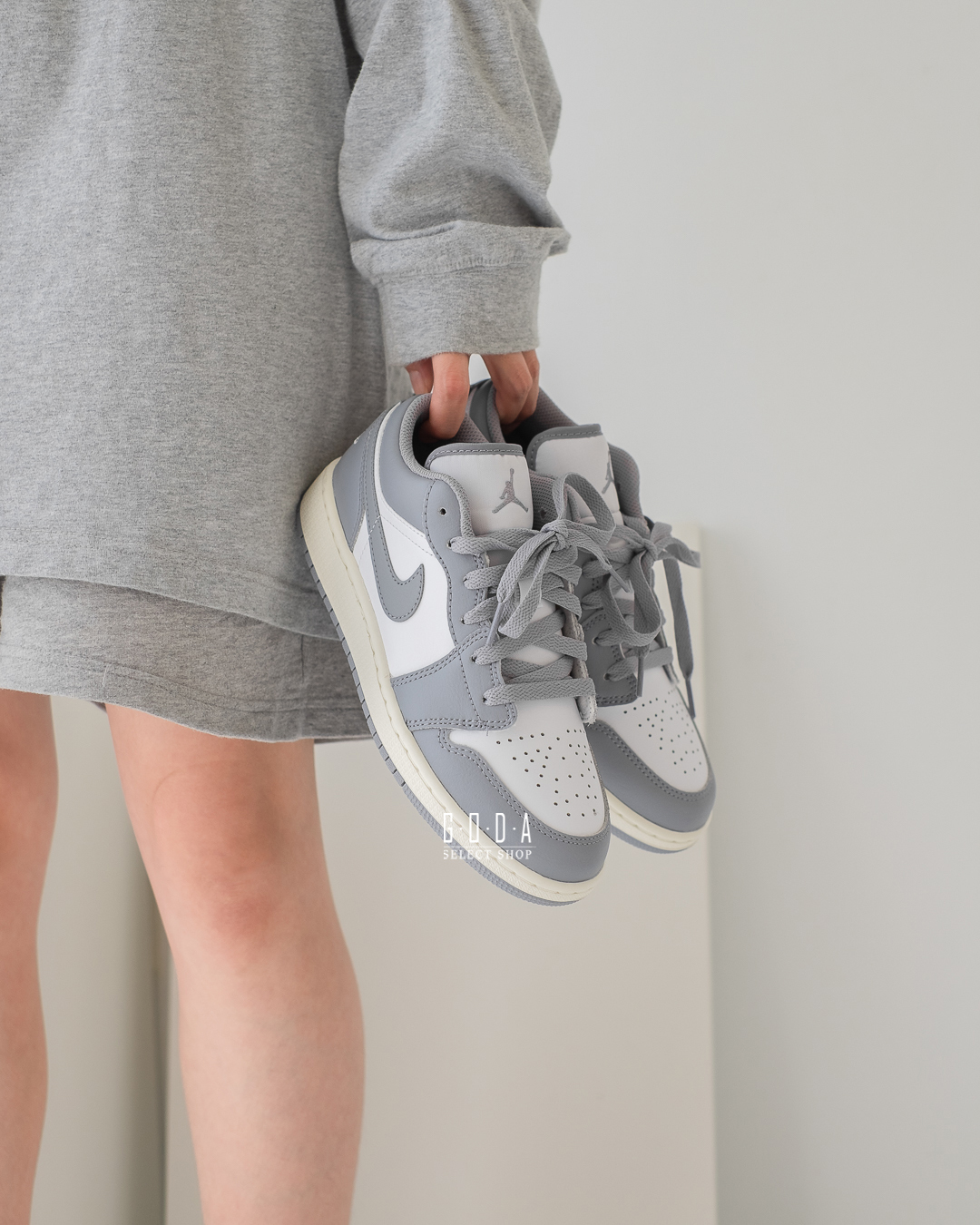 Air Jordan 1 Low Vintage Grey 灰白 復古奶油底 553560-053 553558-053