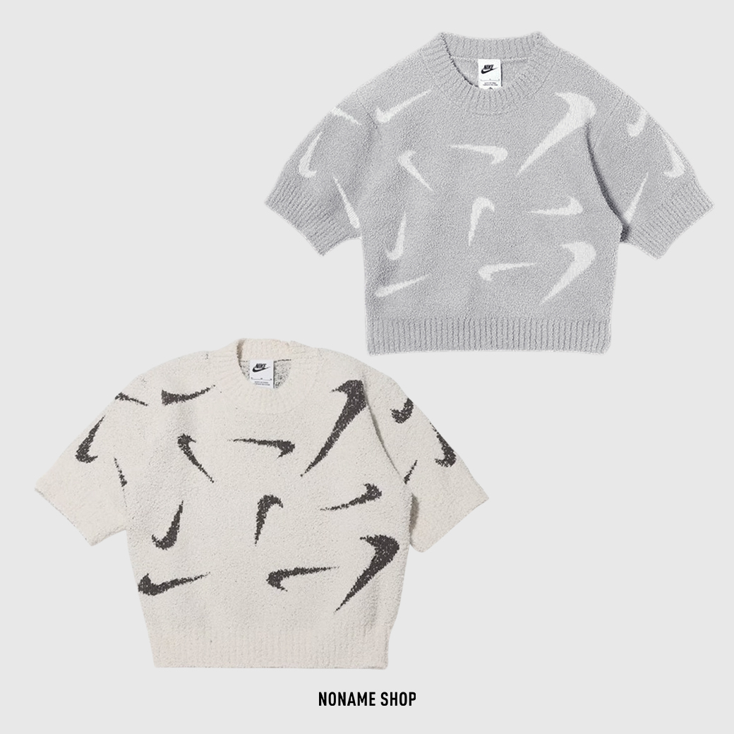 NIKE NSW PHOENIX COZY 短版 針織 短袖 兩色 (女款)