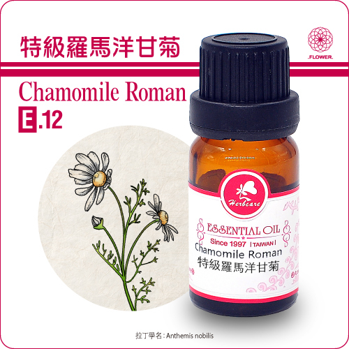 義大利有機特級羅馬洋甘菊純精油10ml