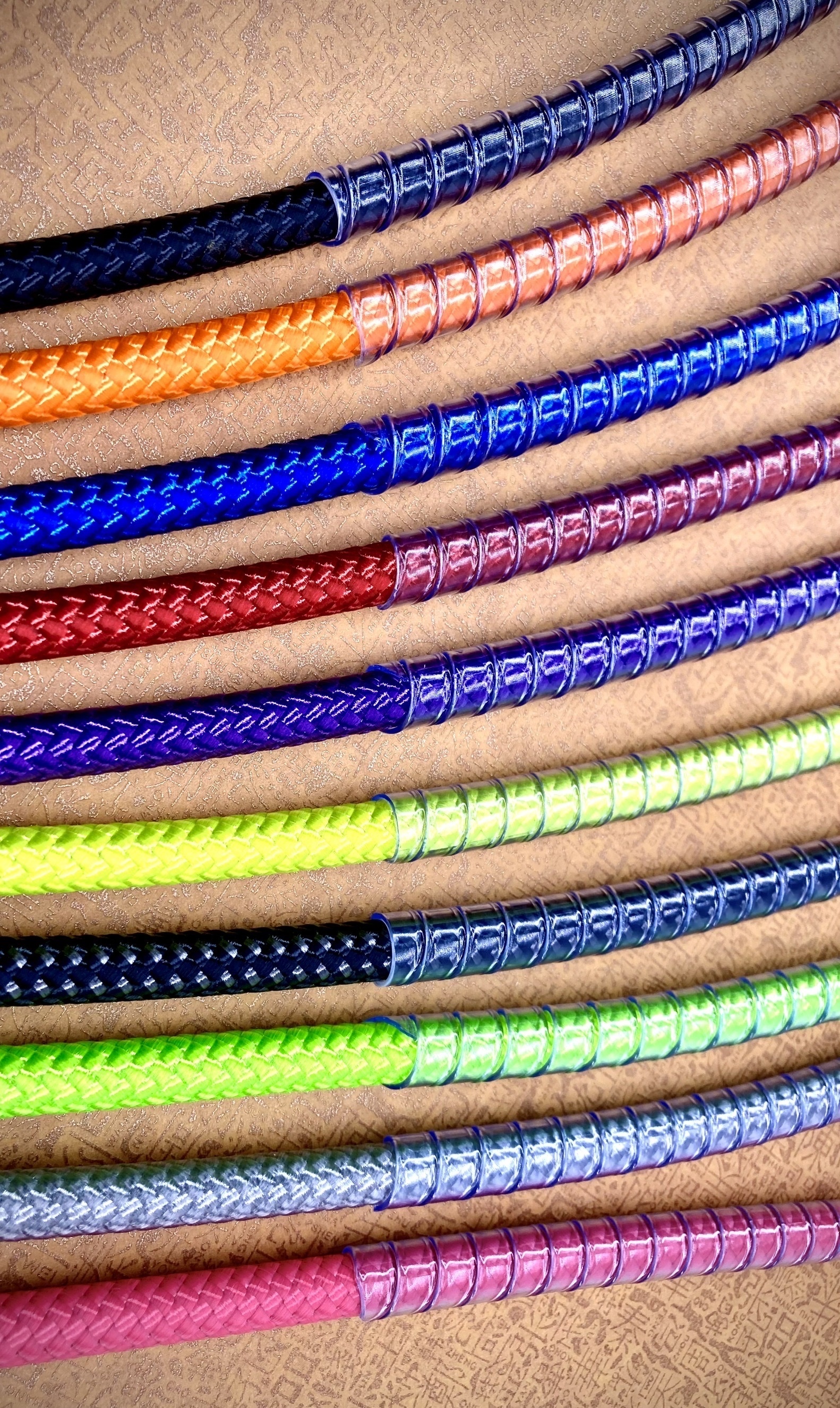 【加路達 GARUDA】金屬油管 透明 保護套 保護管 蛇皮