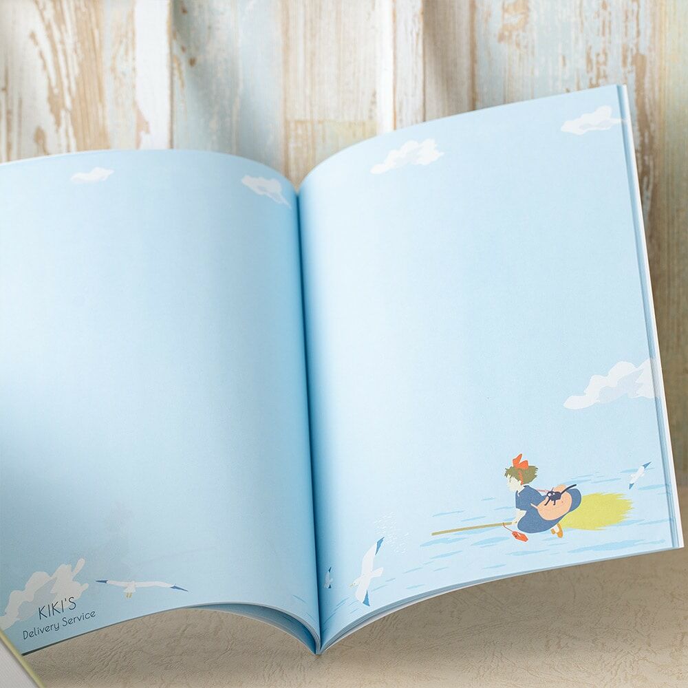 B5尺寸筆記本 魔女宅急便 空中飛翔的琪琪