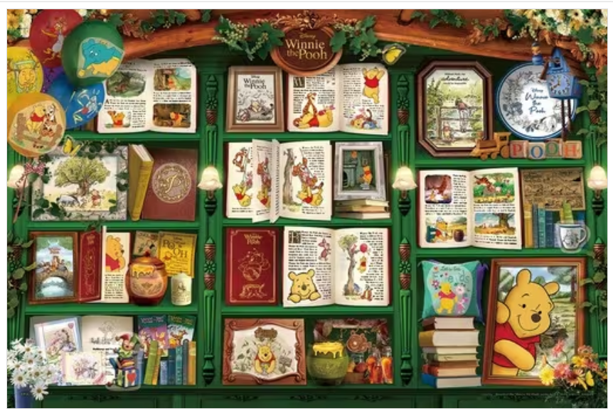 Winnie The Pooh-Bookshelf (Additional decoration)
