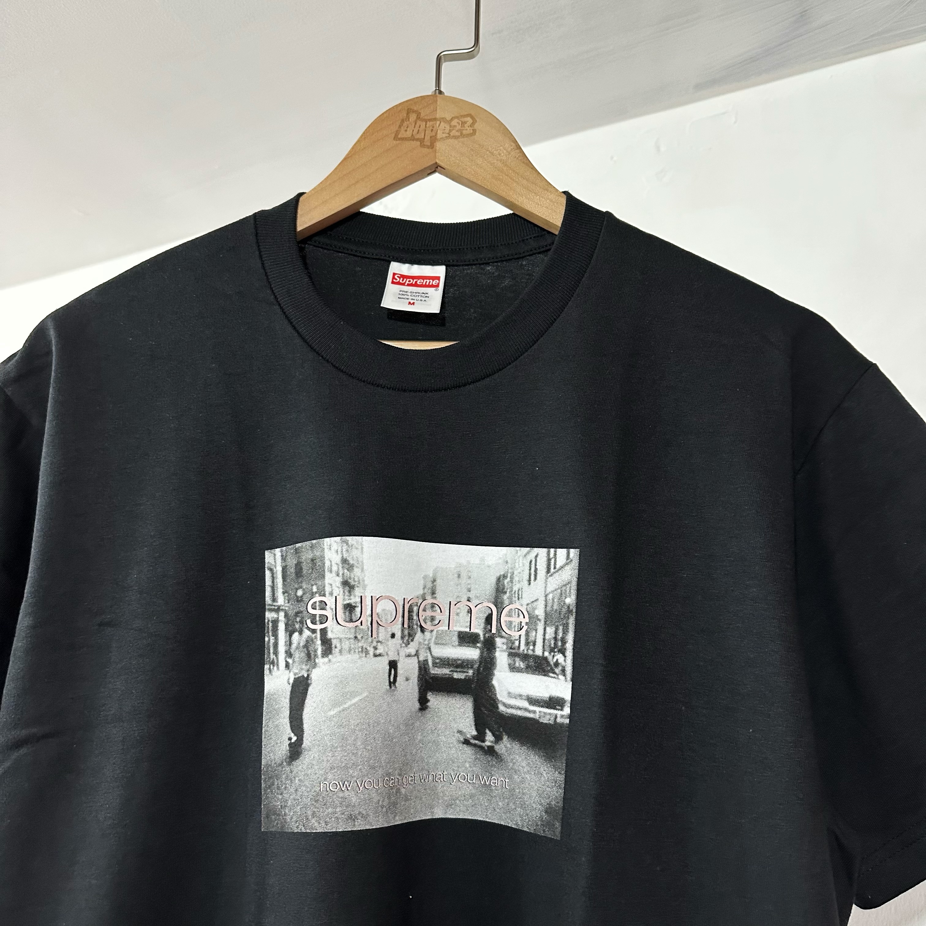 Supreme SS24 Crew 96 Tee Black