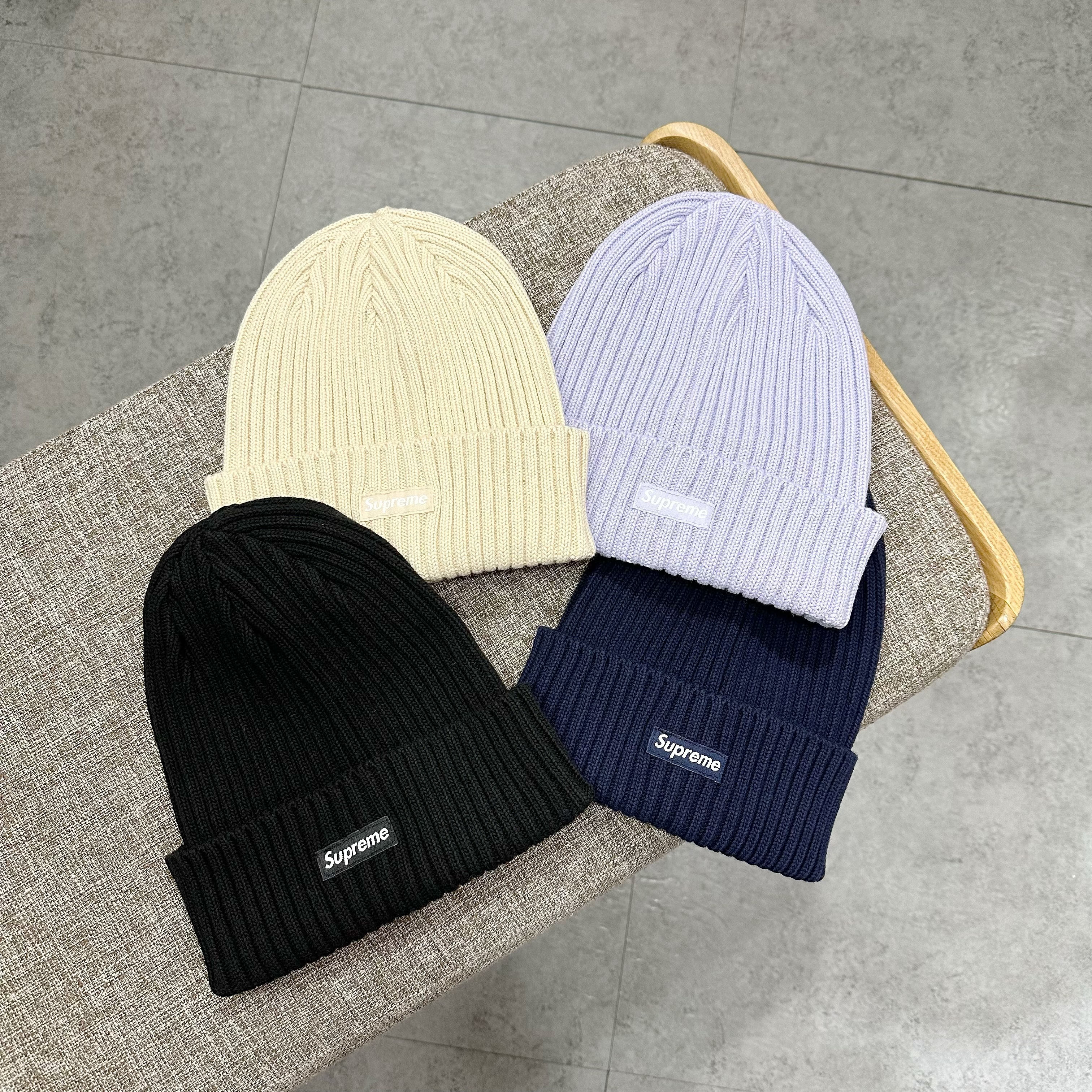 Supreme SS24 Overdyed Beanie 四色