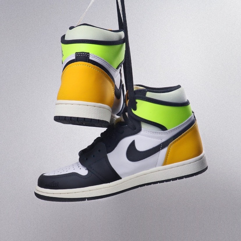 Jordan 1 Retro High Volt Gold 白黑黃 555088-118