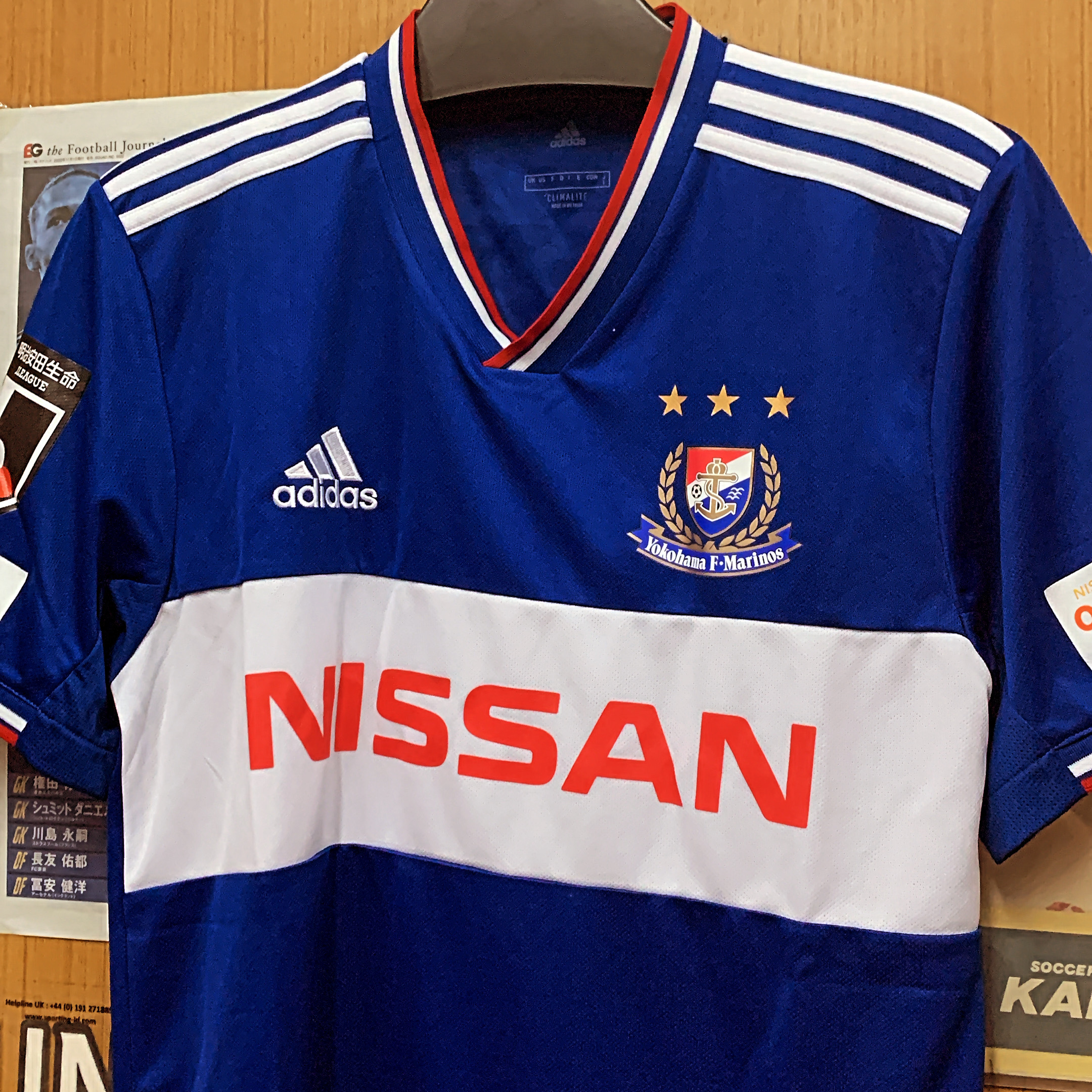 2019 Yokohama Marinos Home Shirt **JLEAGUE-2024-SPECIAL-CLEARANCE**