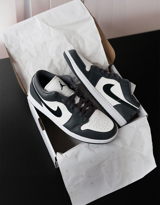 KTQ STORE ‧ Air Jordan 1 Low Dark Gray Sail White 水泥灰 泥漿泡泡 DC0774-102