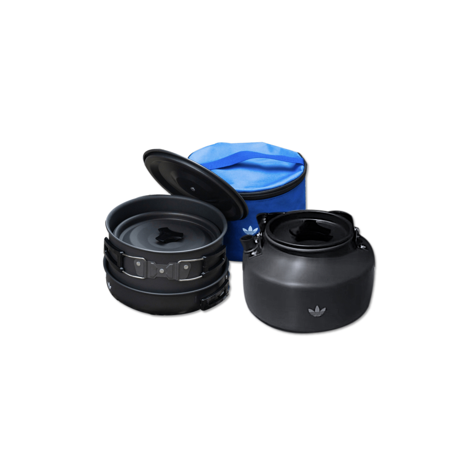 -(E2a01)-ADIDAS ORIGINALS CAMPING COOKING SET 露營鍋具4件組