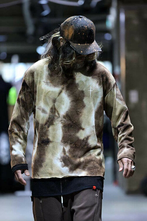 星星印花領結長袖T恤