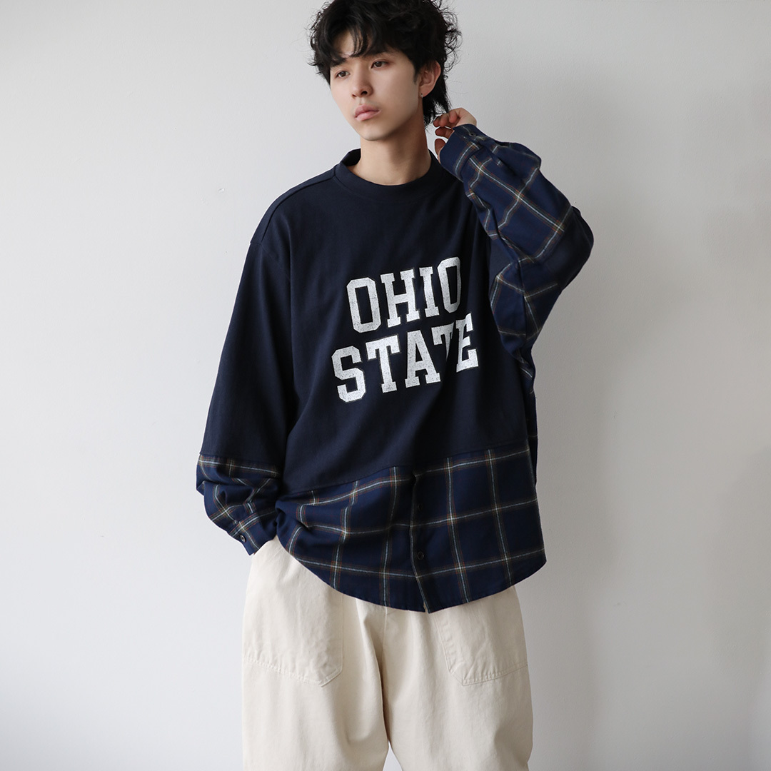 Ohi層疊式長袖T恤