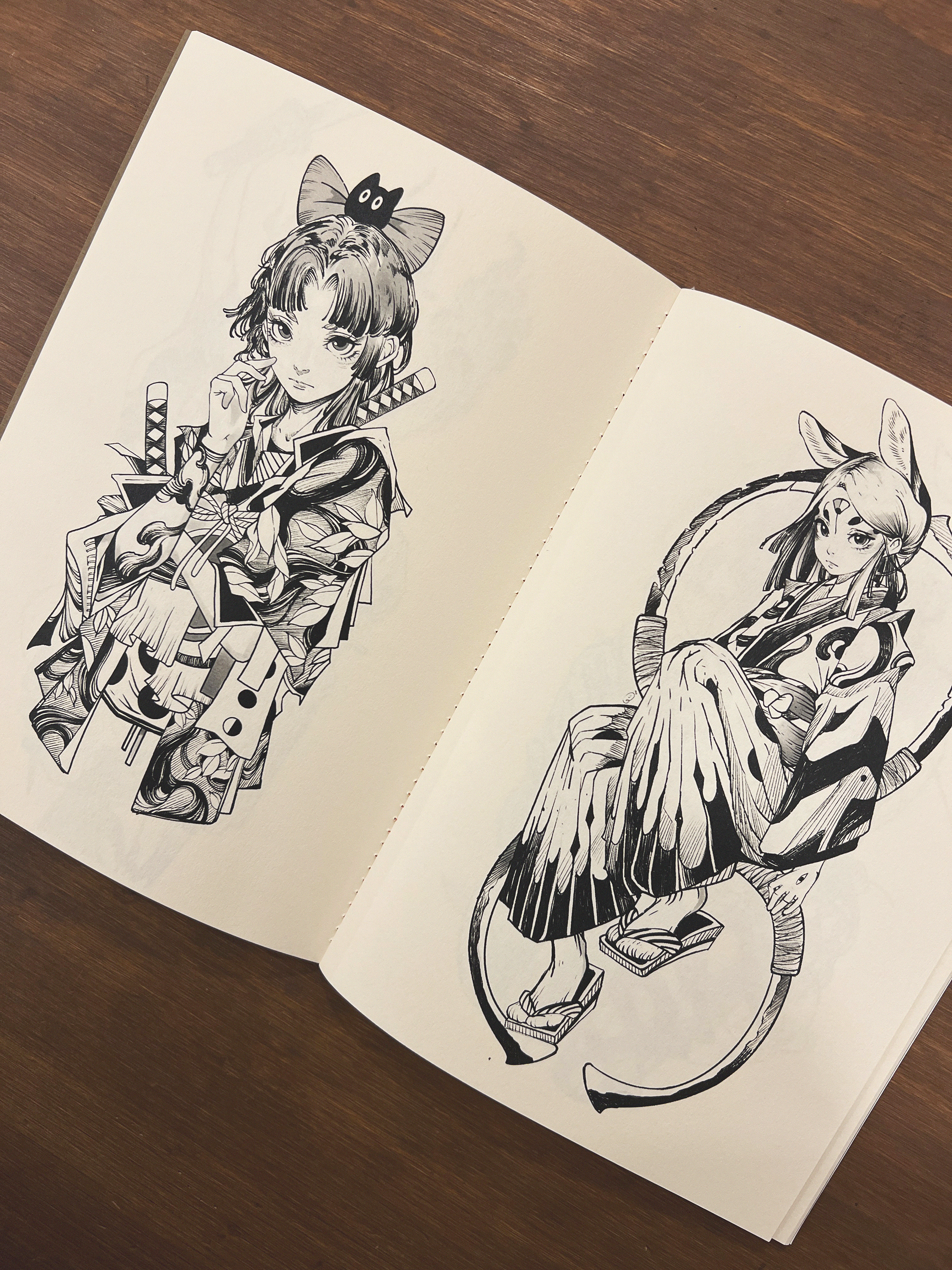Orangebeard 小畫冊 ╭ Inktober ╮