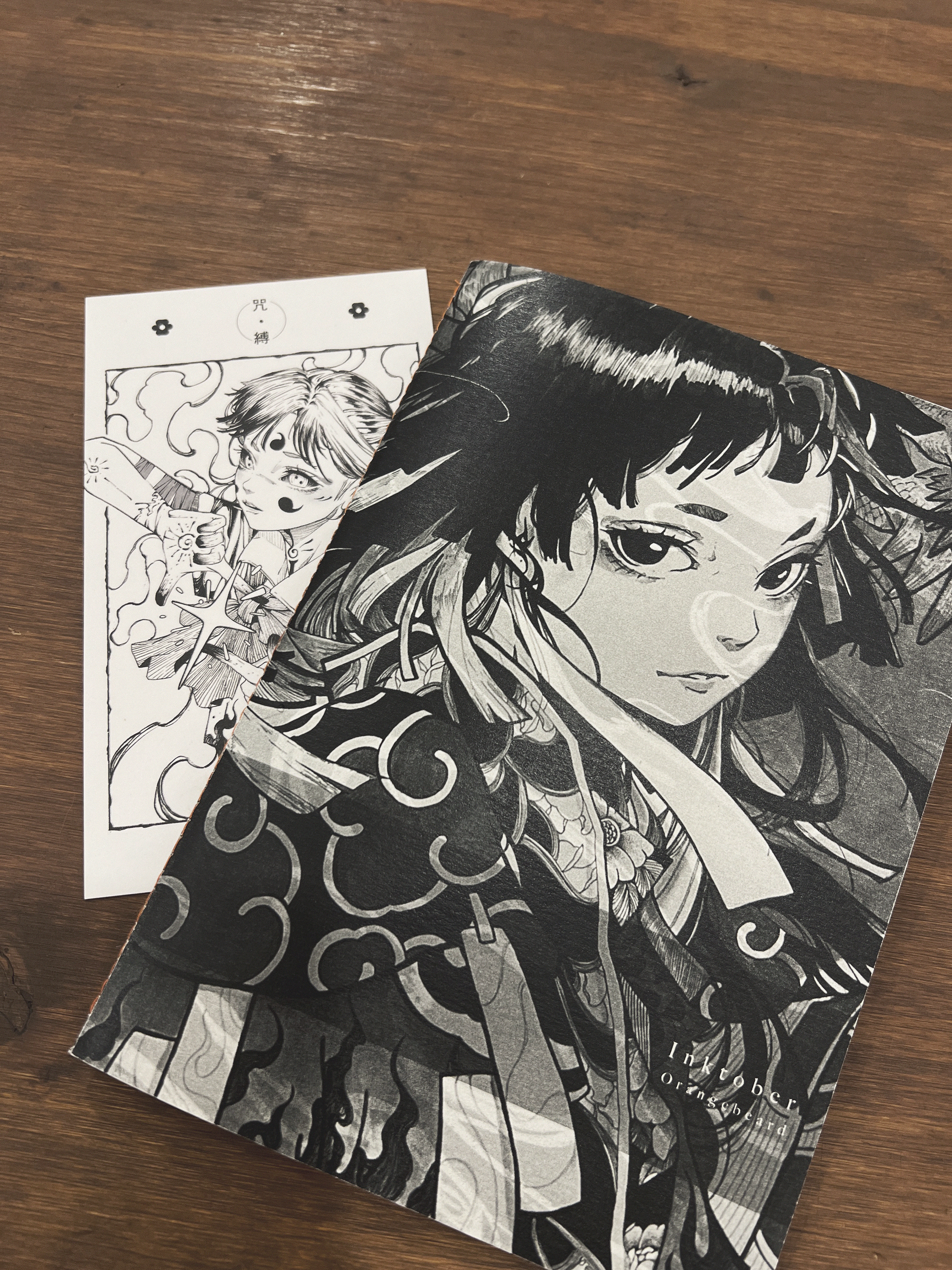 Orangebeard 小畫冊 ╭ Inktober ╮