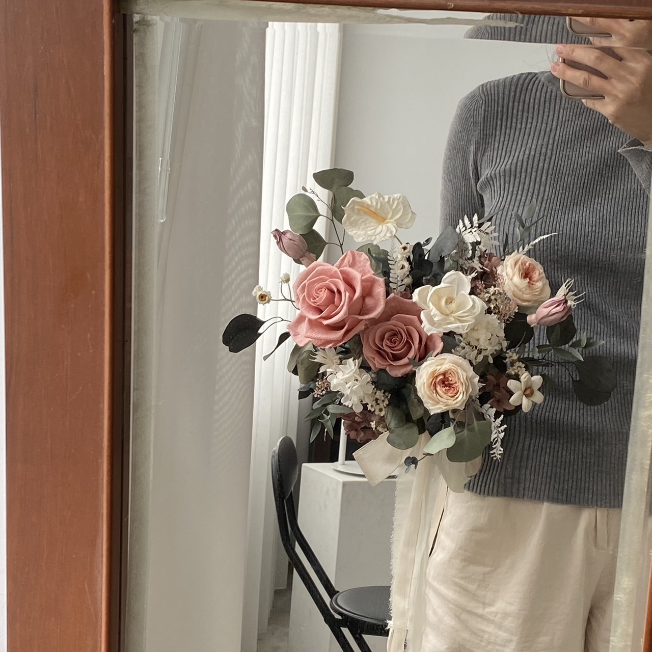 永生捧花-野生玫瑰