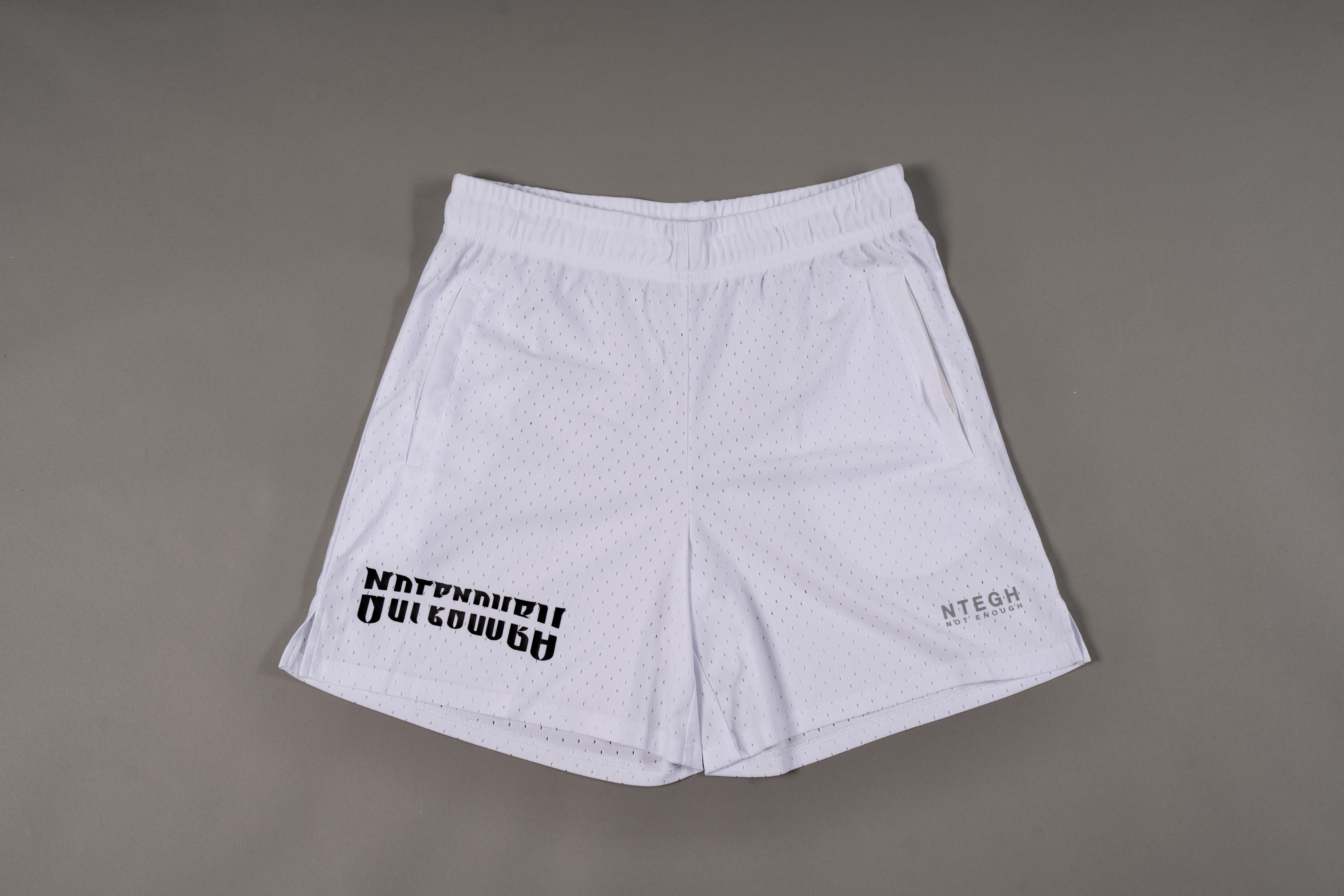 Not Enough Mesh Short (White)