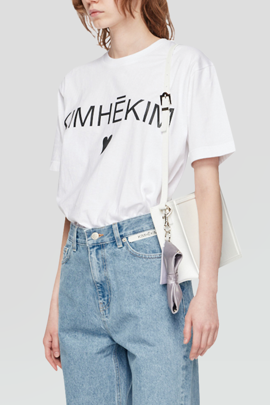 KIMHEKIM｜HEART 圓領愛心印花LOGO T