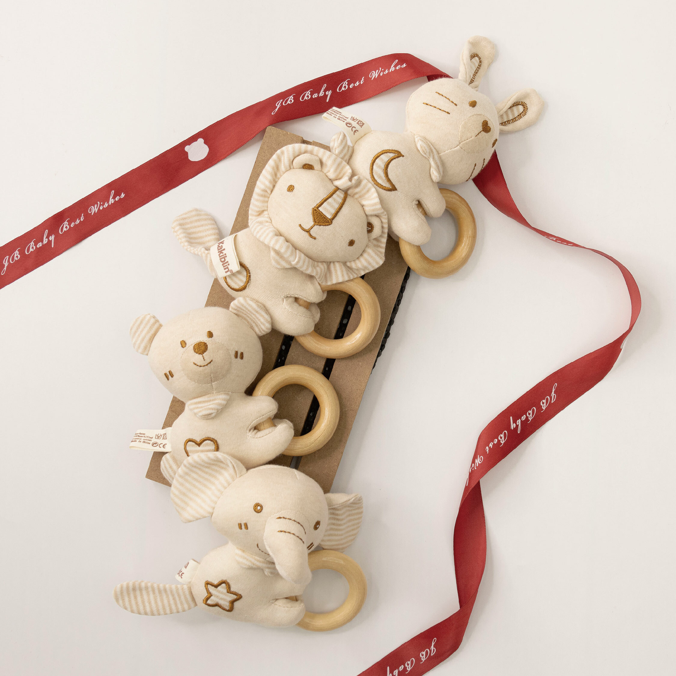 【JS0315】動物安撫手搖鈴＊四款