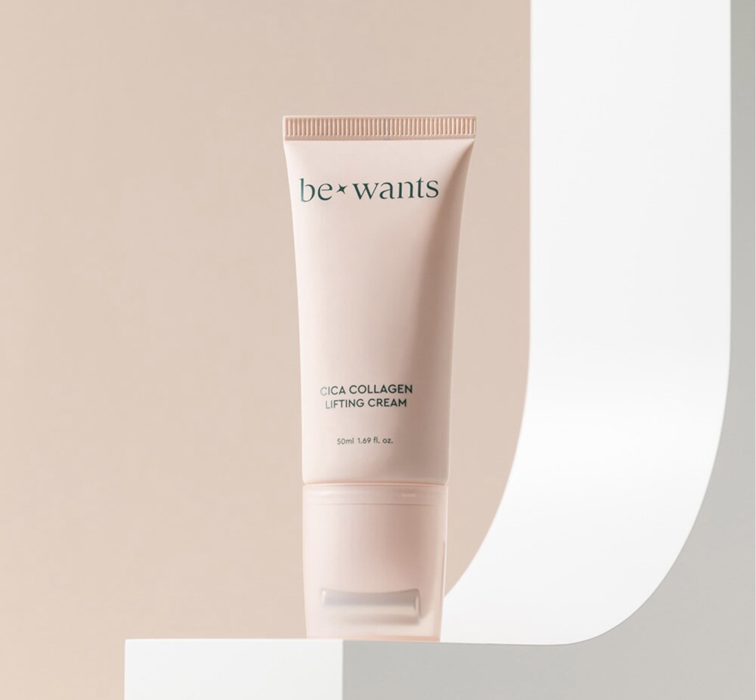 《現貨》be wants Cica Collagen Lifting Cream 50mL Special Set 送化妝袋