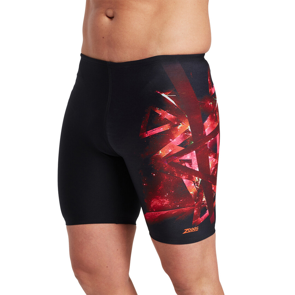 ZOGGS 男性《投影意趣》 運動五分泳褲