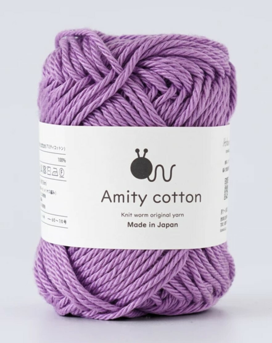 Knitworm 日 本 棉 線 Amity Cotton 30g