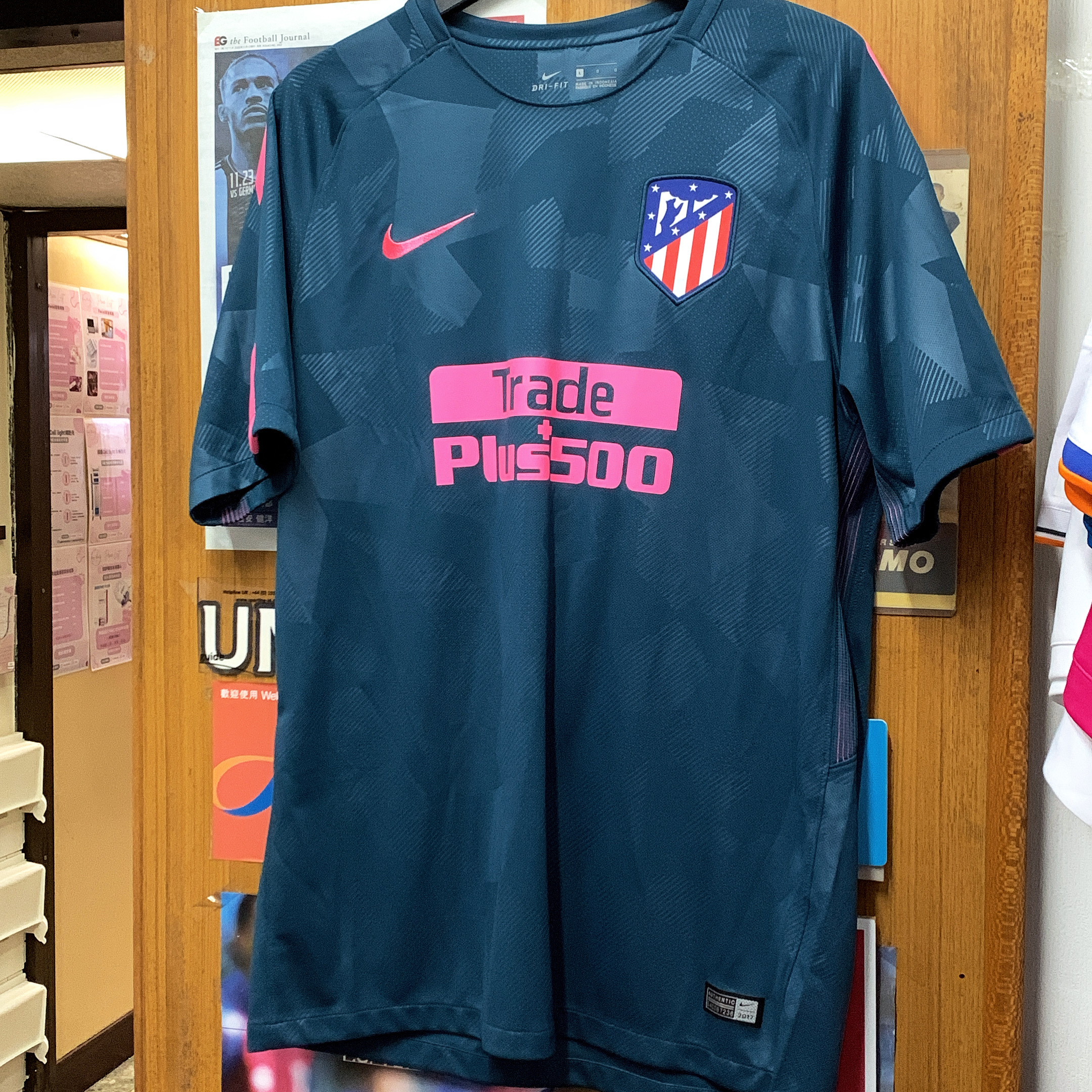 2017 Atletico Madrid Third Away Shirt with #9 TORRES