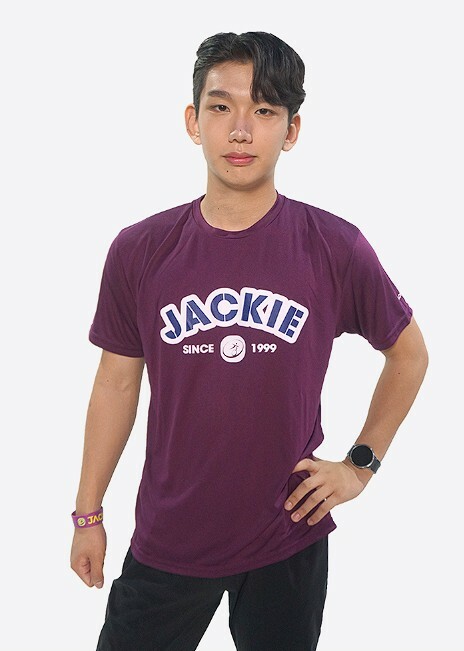 JACKIE茄紫色T-SHIRT