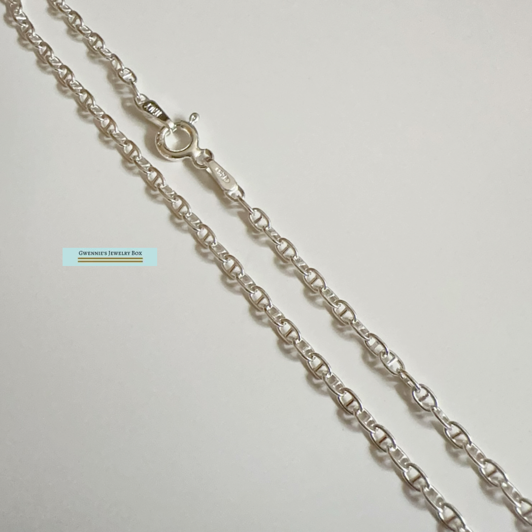 925銀 - 豬鼻造型項鍊