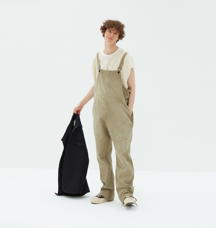 VISVIM OVERALLS G.CORDS DMGD *GARMENT DYE - PRE ORDER ITEM (預訂中)
