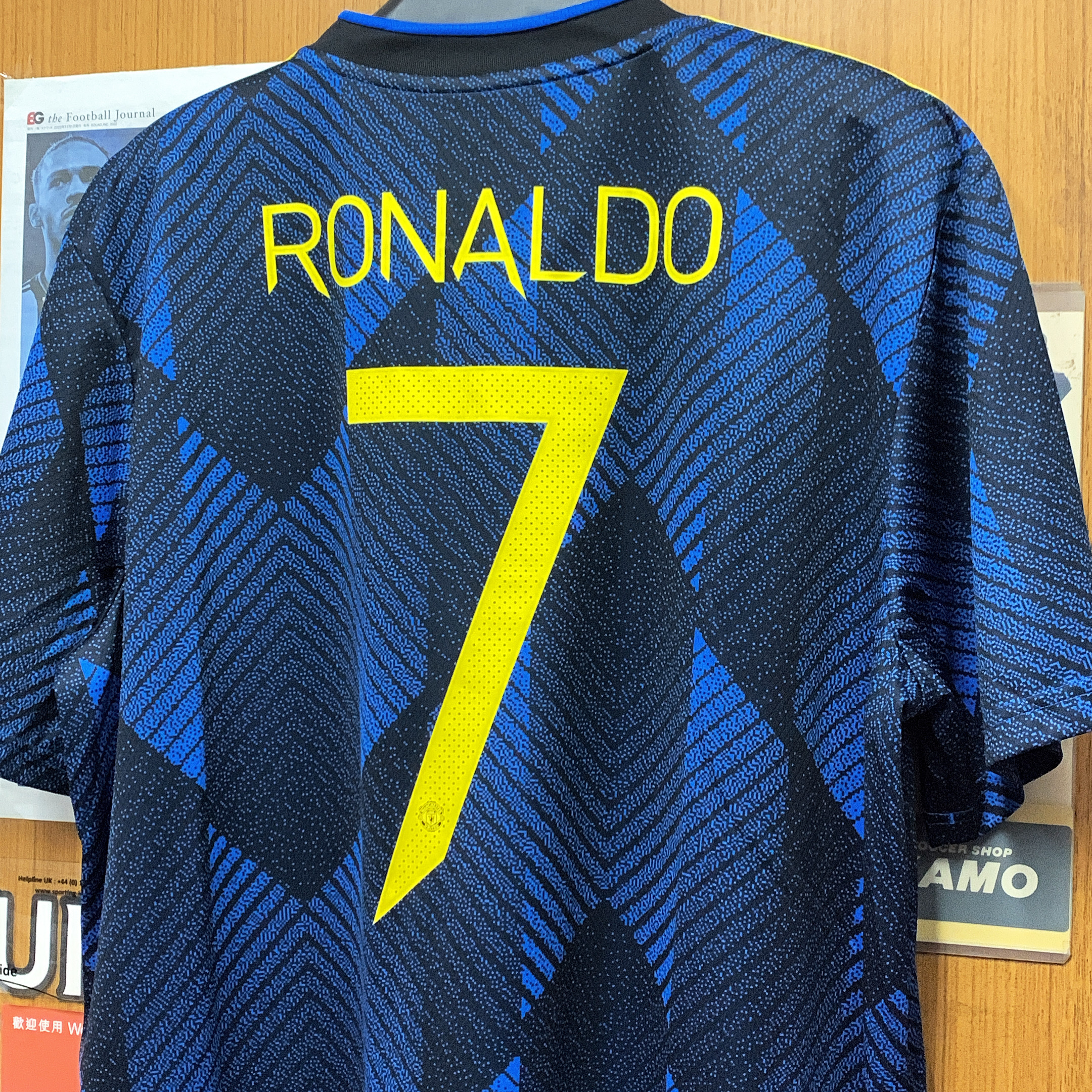 2021 Manchester United Third Away Shirt with #7 RONALDO