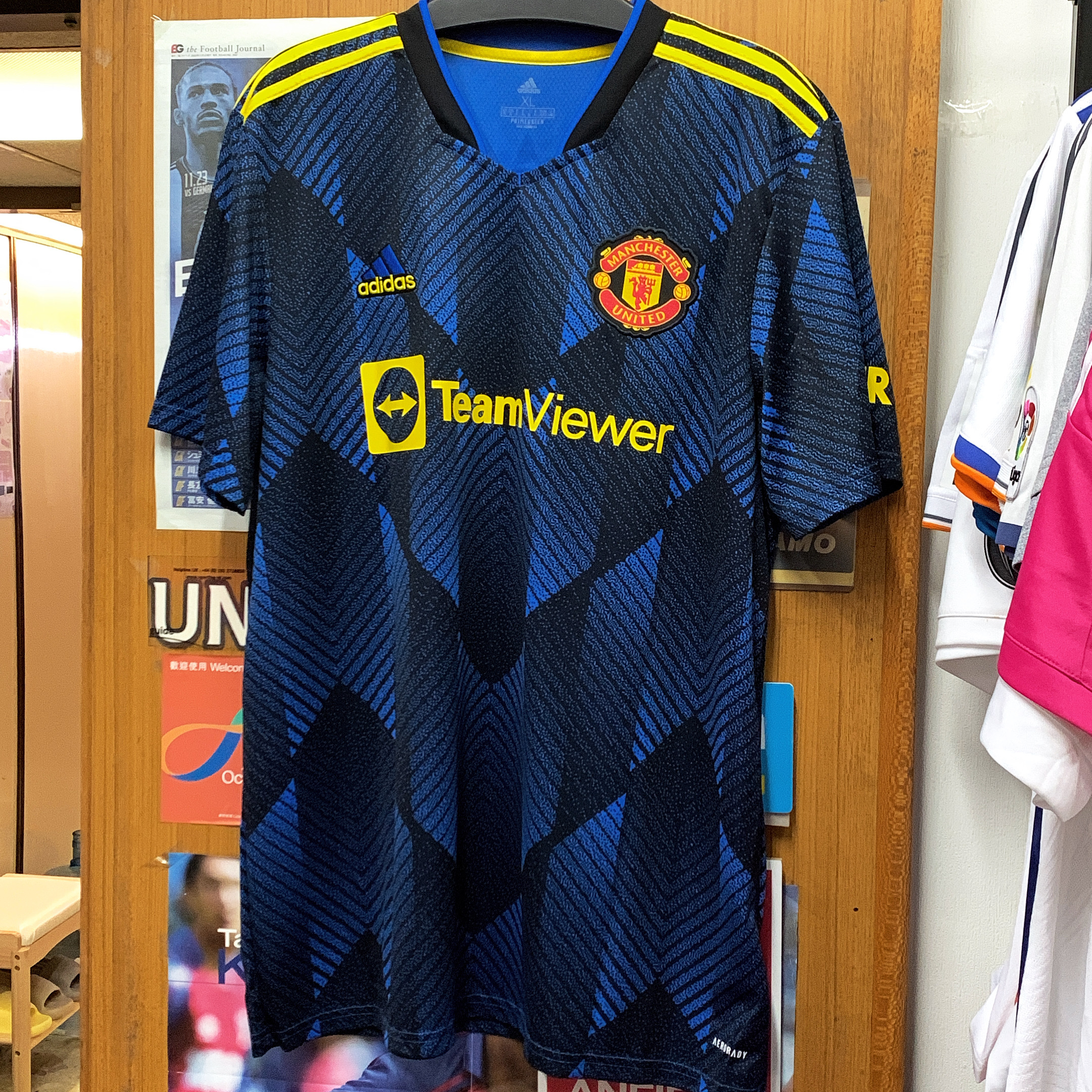 2021 Manchester United Third Away Shirt with #7 RONALDO
