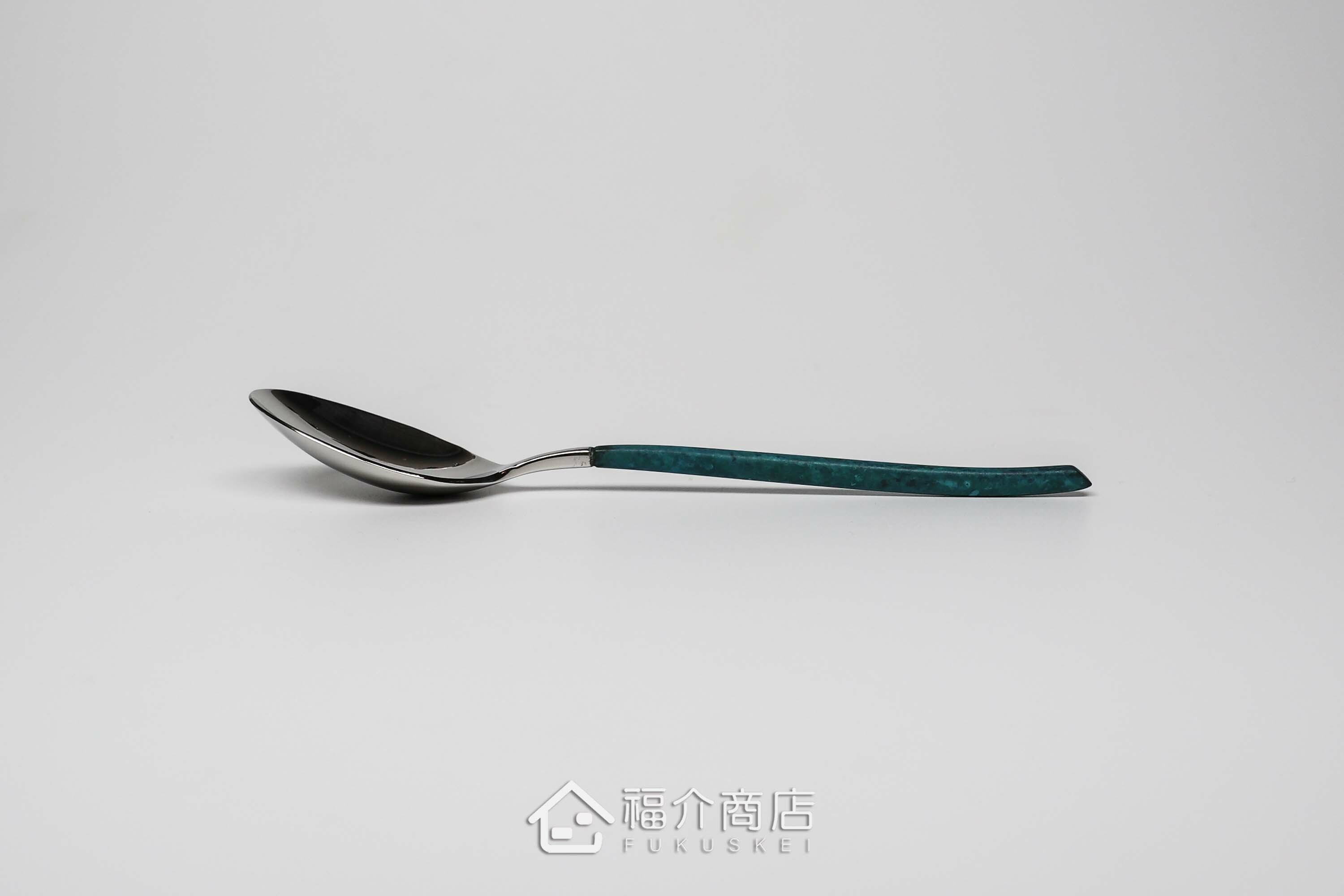 不銹鋼材質的晚餐餐具五件組