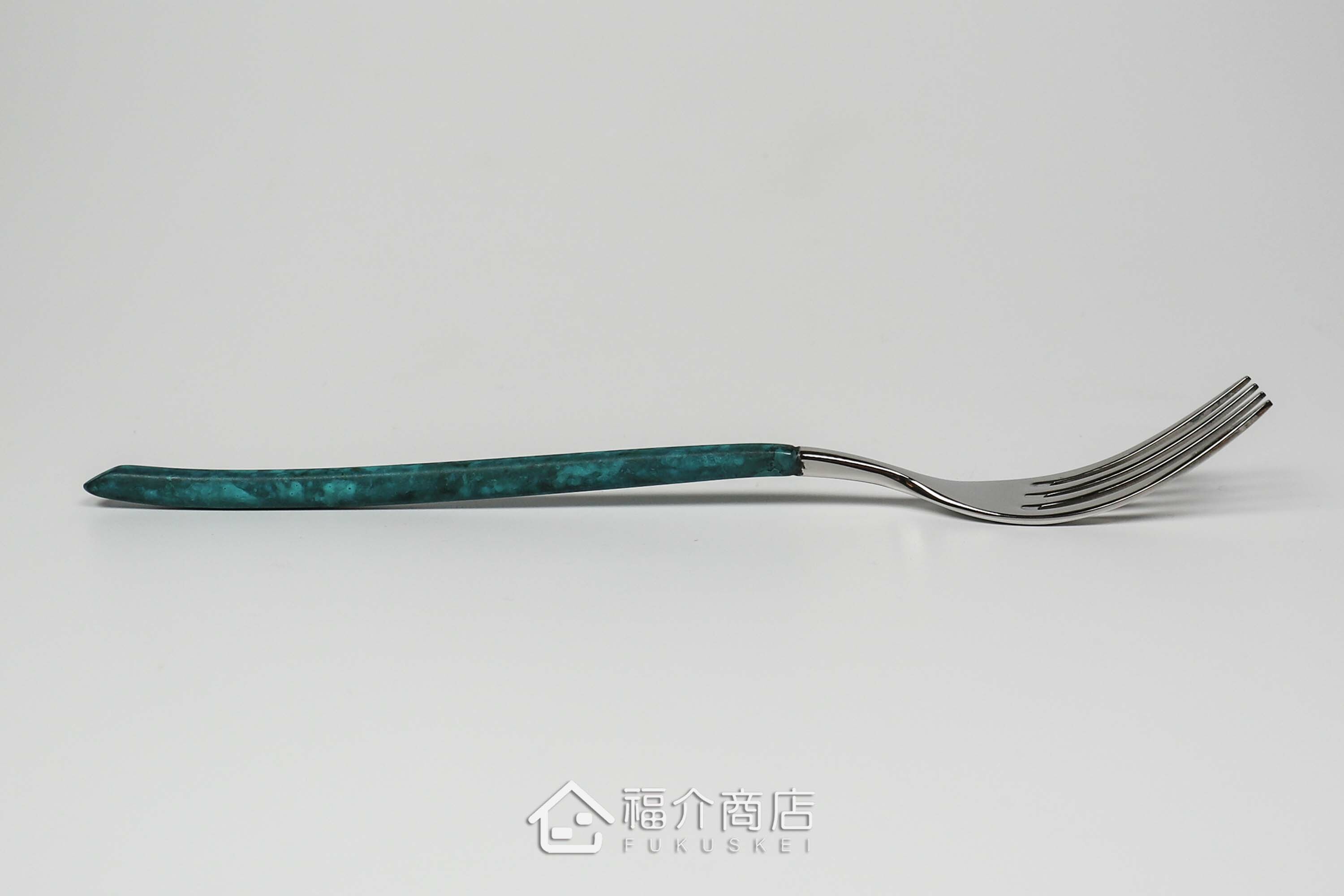 不銹鋼材質的晚餐餐具五件組