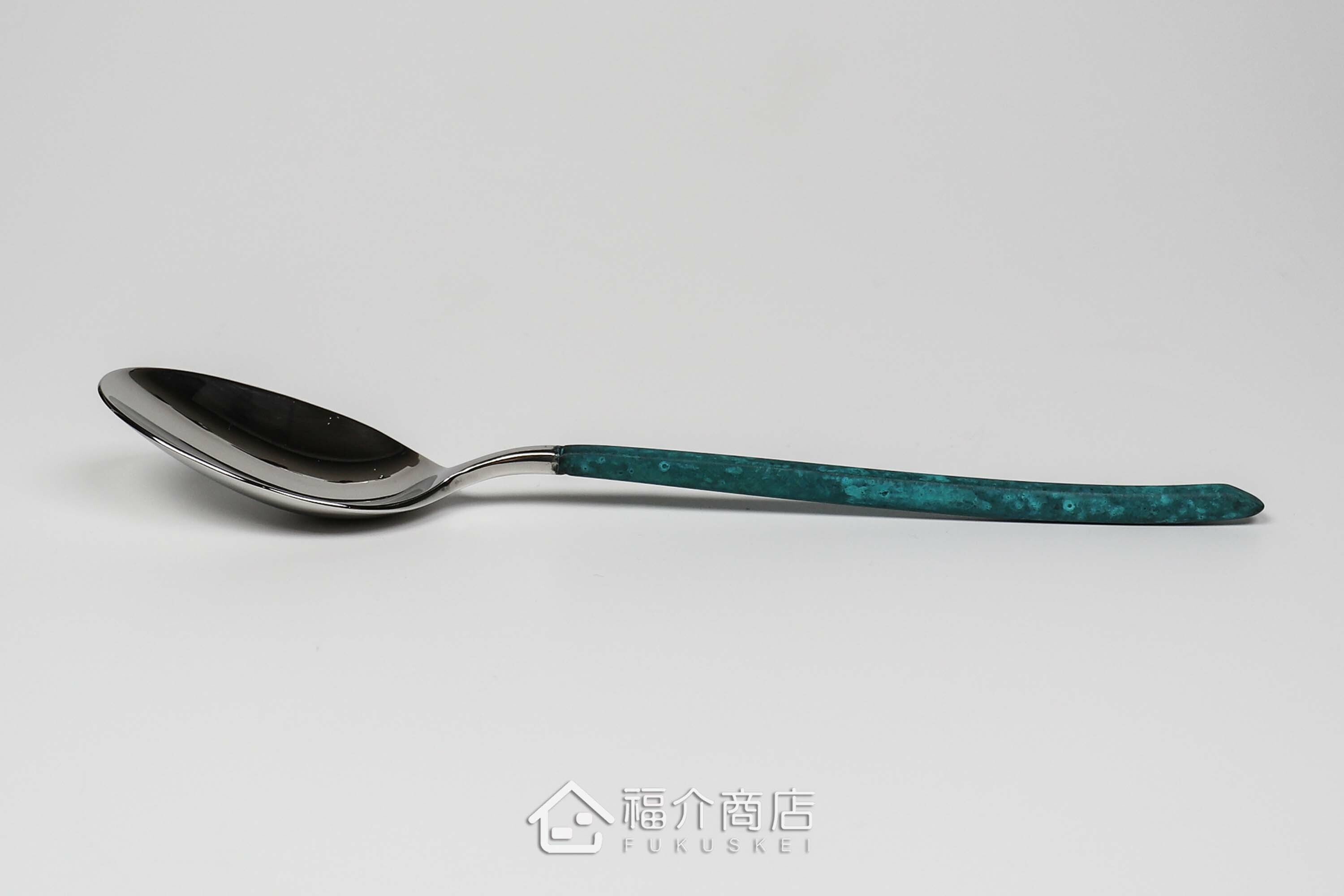 不銹鋼材質的晚餐餐具五件組