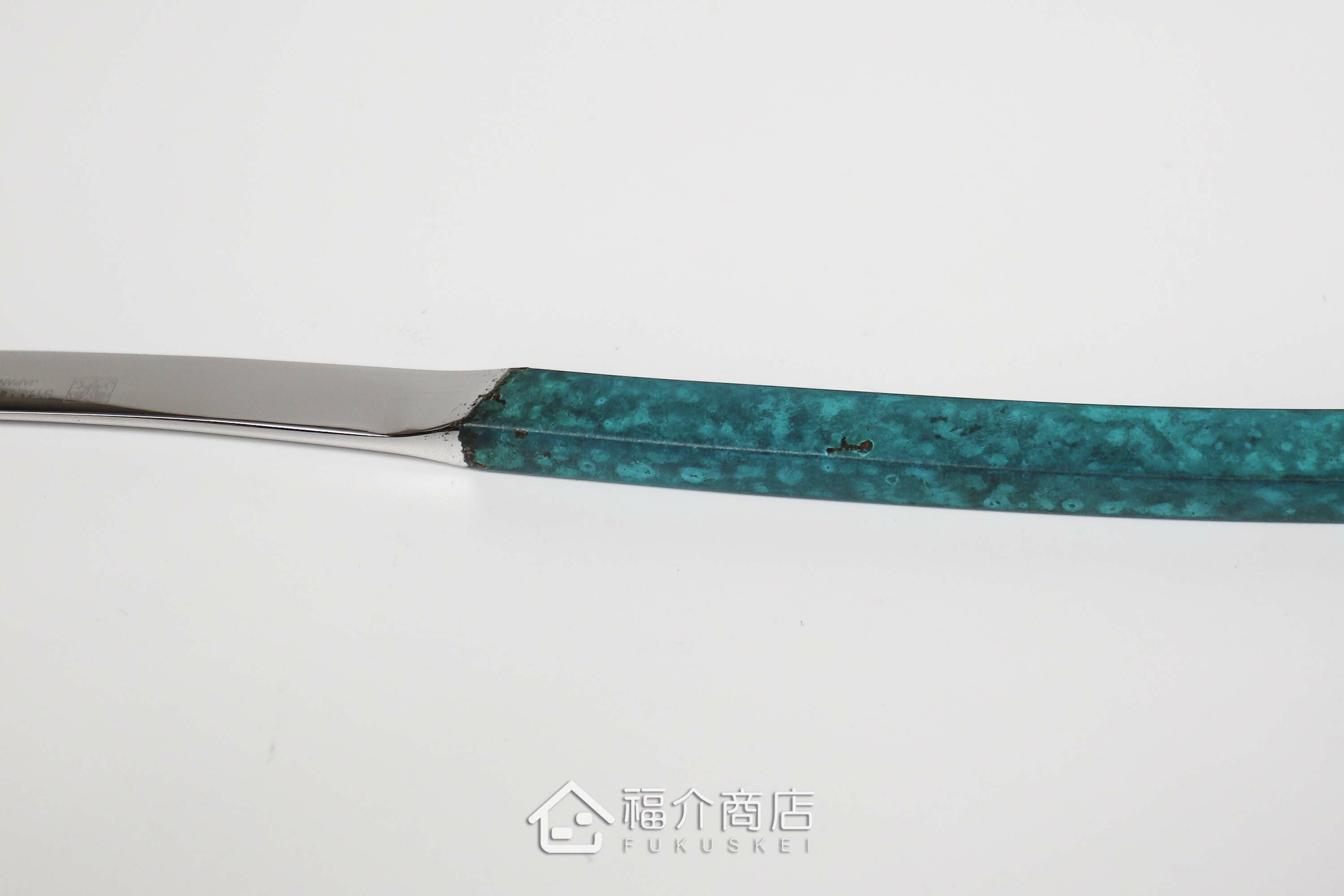 不銹鋼材質的晚餐餐具五件組