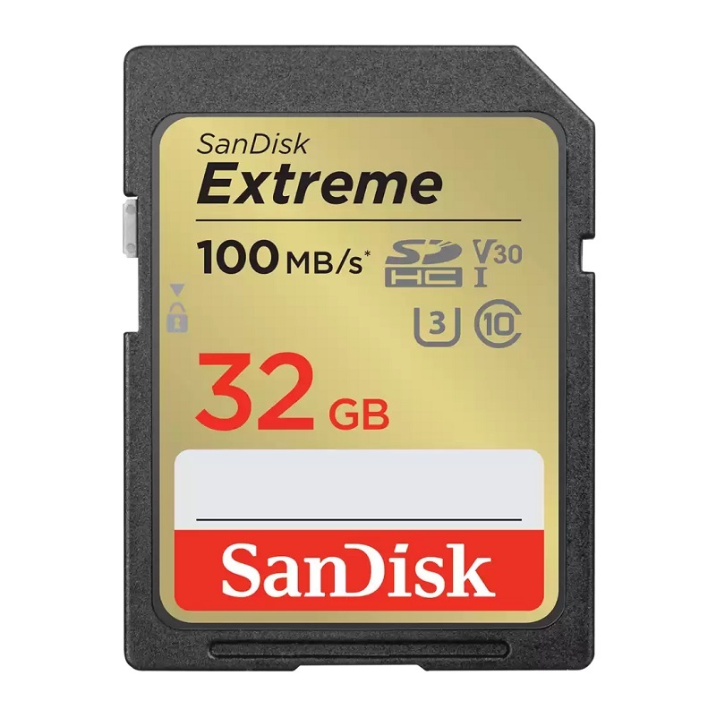 SanDisk EXTREME SD C10 U3 V30 記憶卡