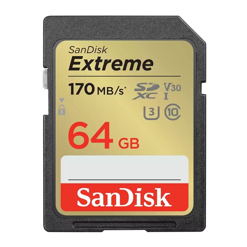 SanDisk EXTREME SD C10 U3 V30 記憶卡