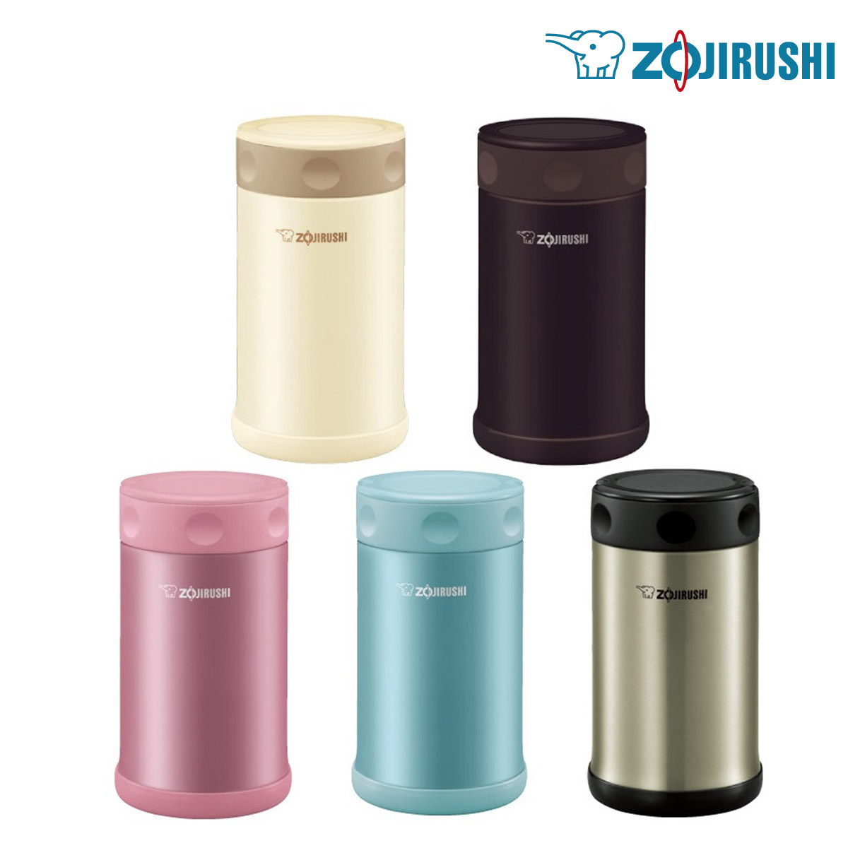 Zojirushi 0.35L SS LUNCH JAR FOOD JAR【Hong Kong Licen